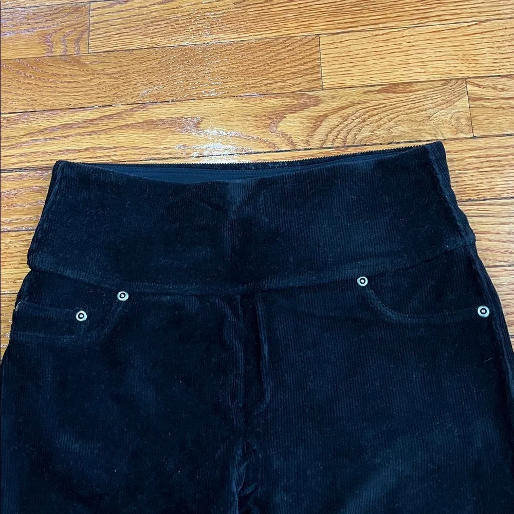 Spanx Corduroy Leggings Black Size M - Picture 4 of 6
